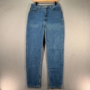 Vintage Anchor Blue Loose Jeans Womens 13/14M Blue Light‎ Wash High Rise Y2K